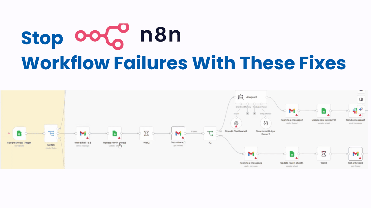 Overcoming Three Key Issues That Break n8n Workflows